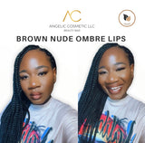 Brown Nude Ombré Lips