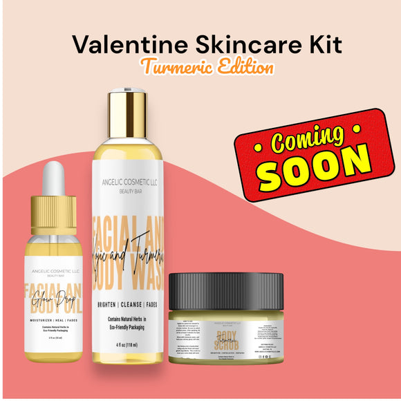 Valentine Skincare Kit - Turmeric Edition