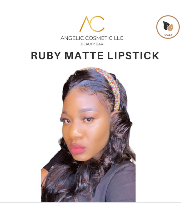 Ruby Matte Lipstick (Number 3)
